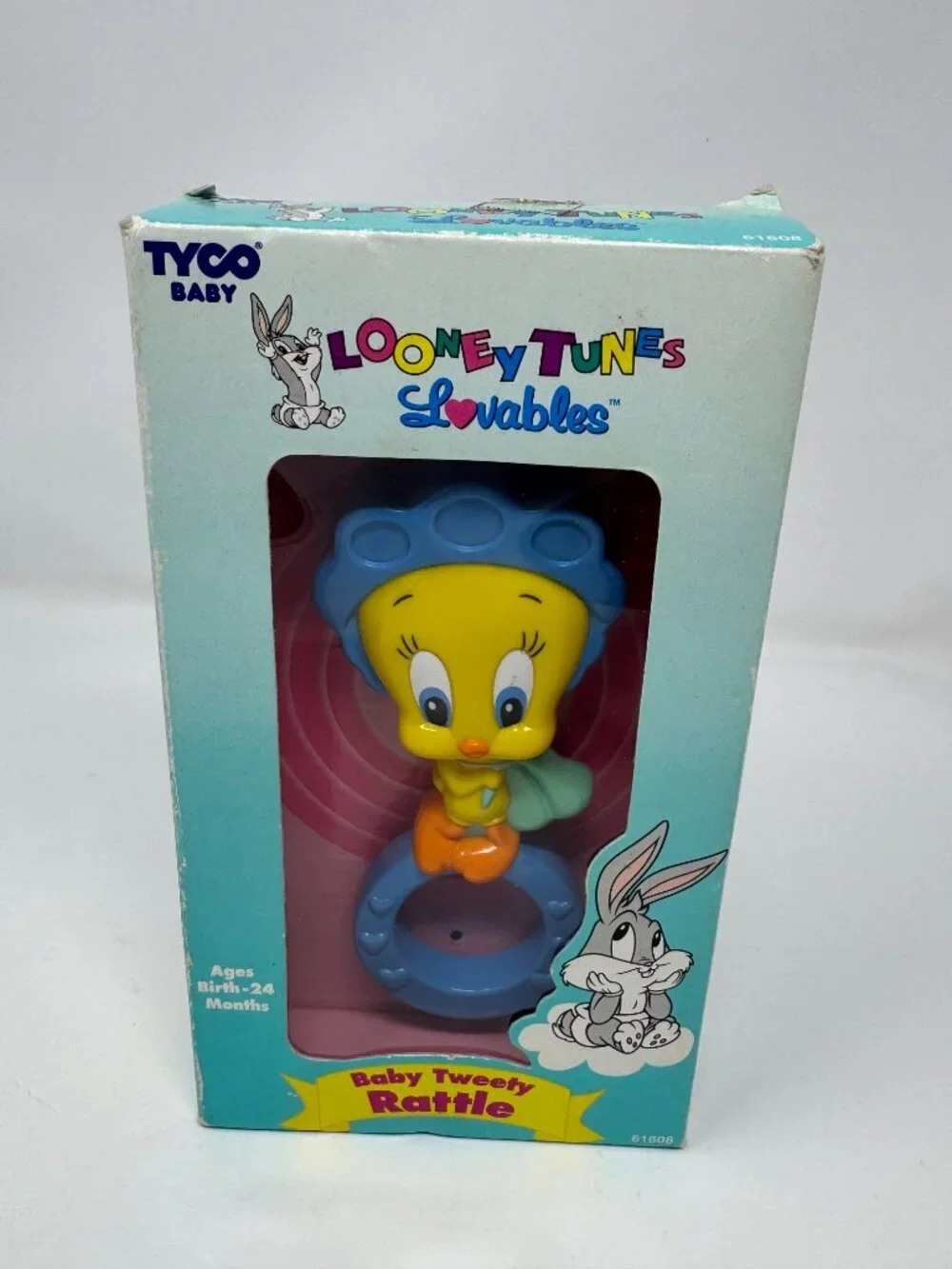 Vintage 1995 Tyco Baby Tweety Rattle Looney Tunes Lovables New in Box